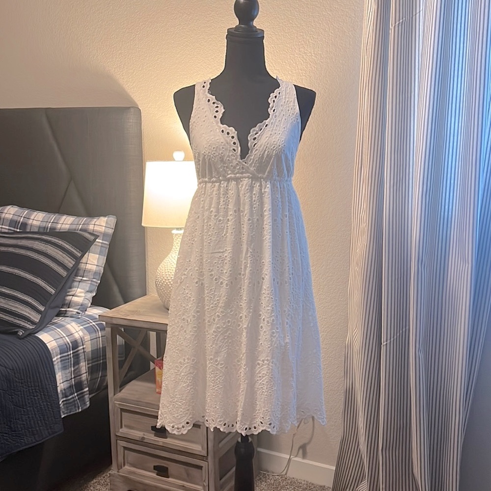 CAD eyelet dress